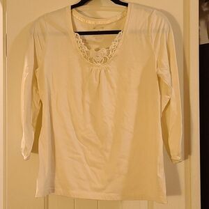 White Stag- Cream blouse